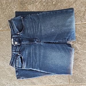 William Rast Super HighRise Flare Crop jeans size 27/4
